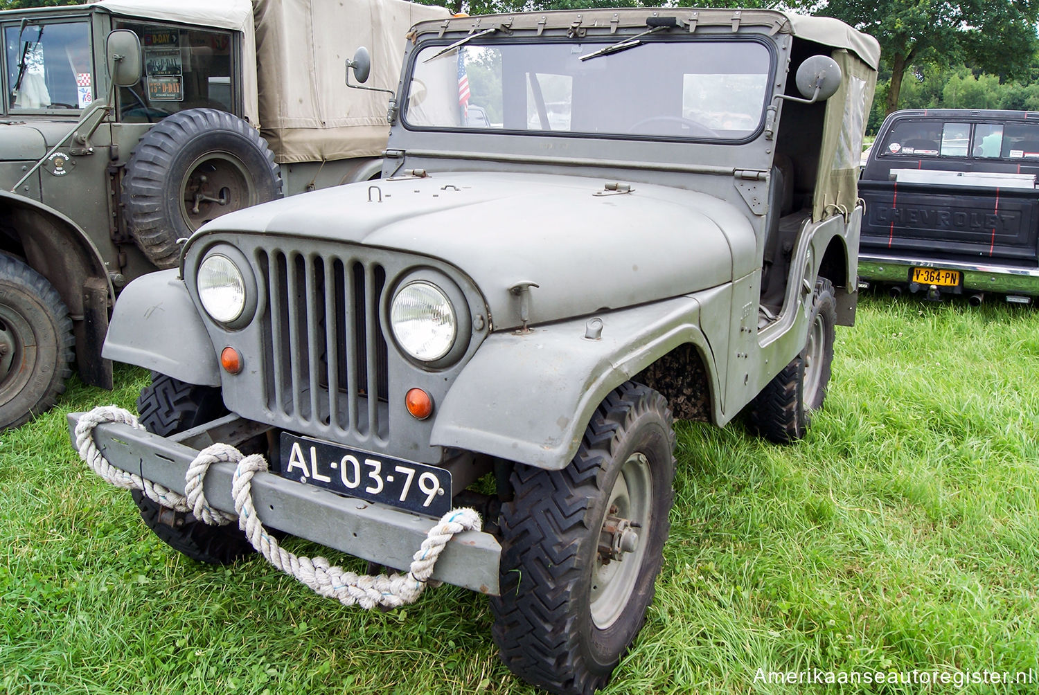 Jeep CJ-5 Swiss Army uit 1964